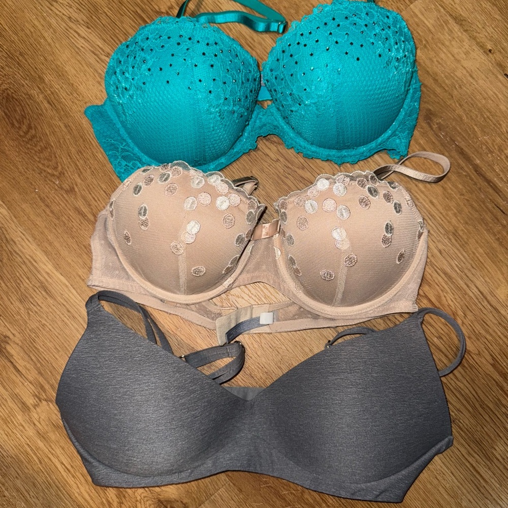 Aerie Lightly Padded Bra Bundle (3)